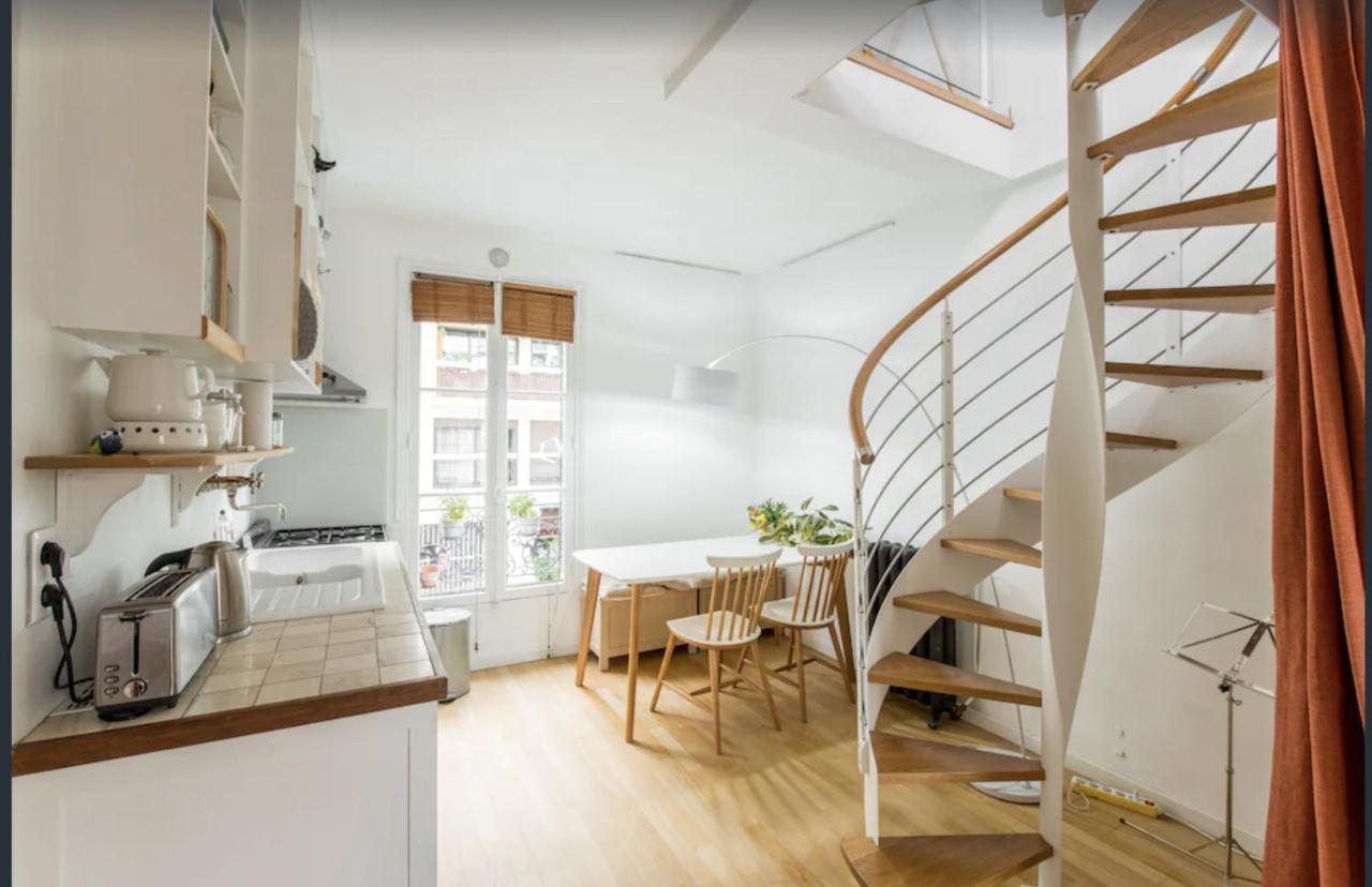 Paris Petit Appartement Lumineux Et Atypique Ngoại thất bức ảnh