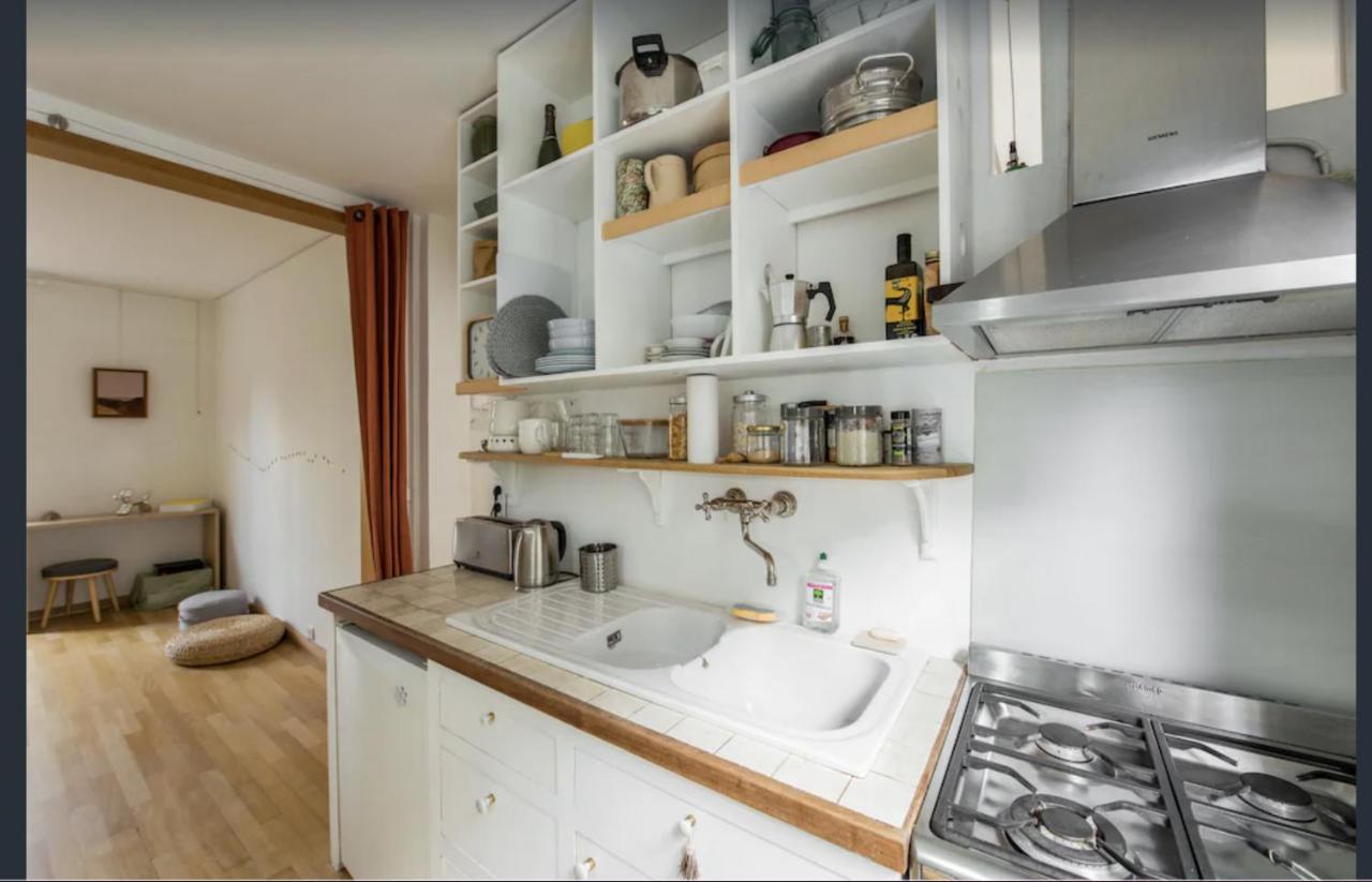 Paris Petit Appartement Lumineux Et Atypique Ngoại thất bức ảnh