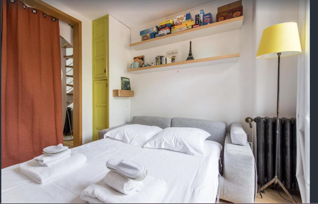 Paris Petit Appartement Lumineux Et Atypique Ngoại thất bức ảnh