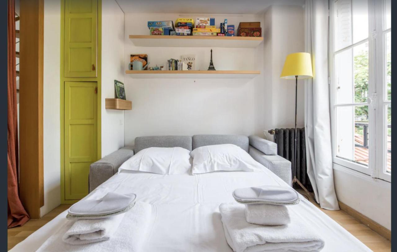 Paris Petit Appartement Lumineux Et Atypique Ngoại thất bức ảnh